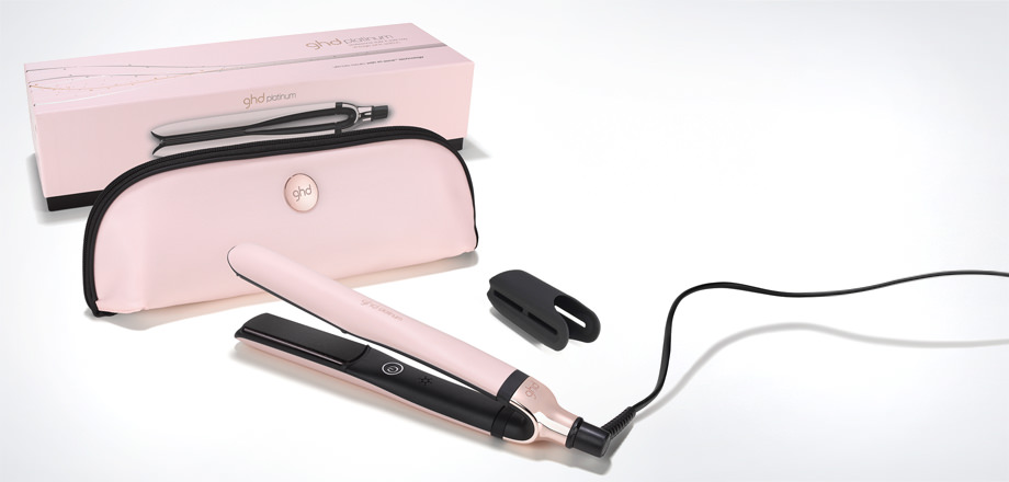 Get the new ghd platinum™ vintage pink styler Get the new ghd platinum™ vintage pink styler