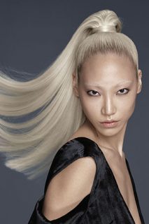 Get the look:  Platinum Blonde & Silver Grey Hair Colour