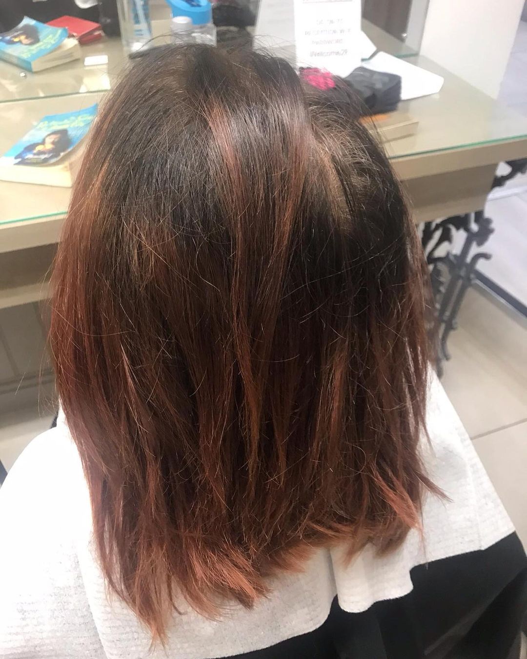 colour blocking hair at gavin ashley hairdressers bury st edmunds