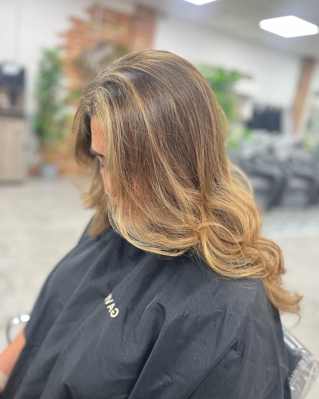 copper orange hair at gavin ashley hairdressers bury st edmunds