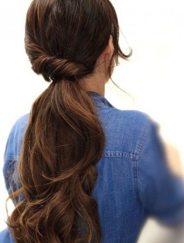 prom-ponytail