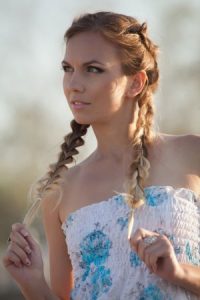 plaits at Gavin Ashley hair salon Bury st Edmunds