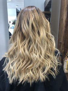 blonde hair colour at gavin ashley hair salon bury st edmunds