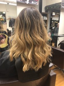 blonde hair colour at gavin ashley hair salon bury st edmunds