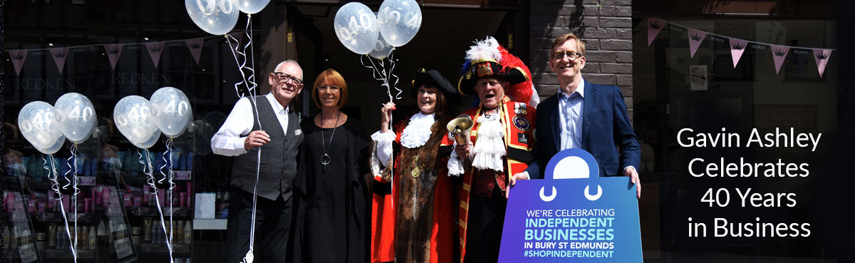 Gavin Ashley Celebrate 40 Years in Business!