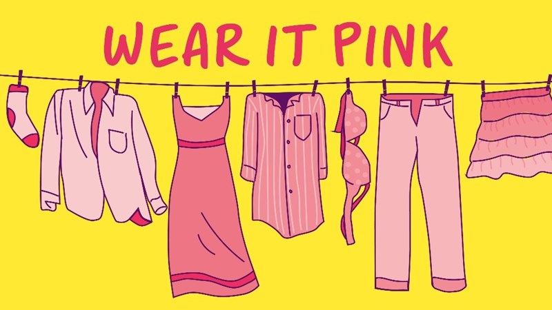 wear it pink 2026 at gavin ashley hair salon in bury st edmunds