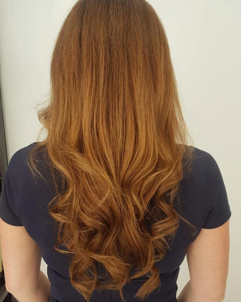 rich orange hair color at gavin ashley salon bury st edmunds (1)