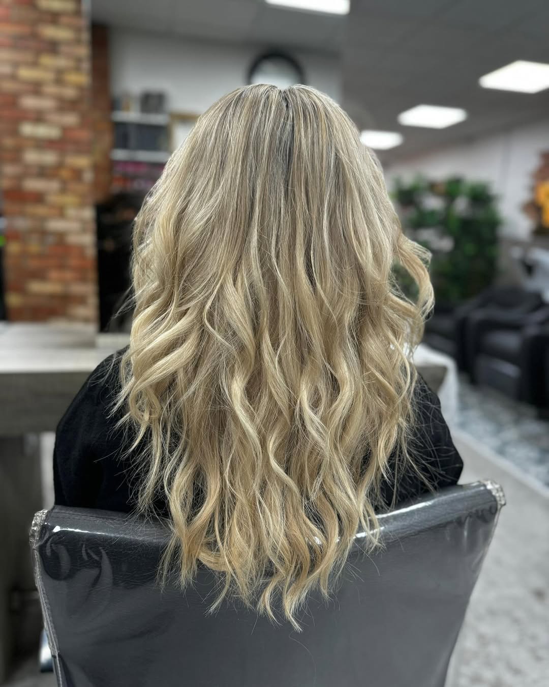 Gavin Ashley Hairdressing blonde hair makeover after