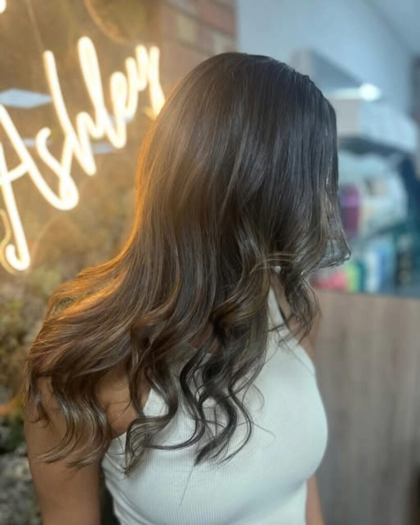 long wavy brown hair gavin ashley salon bury st edmunds long wavy brown hair gavin ashley salon bury st edmunds