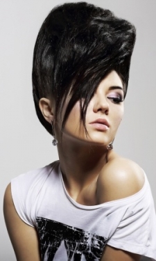 funky prom hair updo