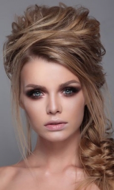 half upstyle for proms