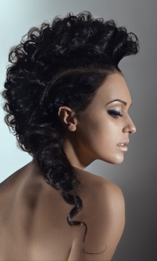 prom and party hairstyle