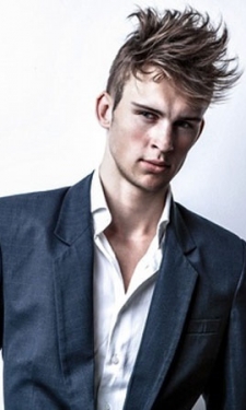 trendy men's hair for prom