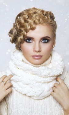 intricate braided hairstyle