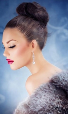 prom upstyle and make up